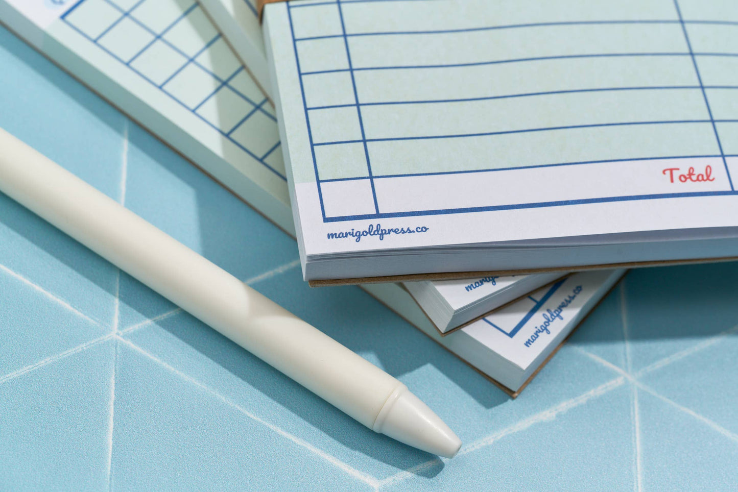 Guest Check Notepad Grocery List | Retro Diner To Do List Pad
