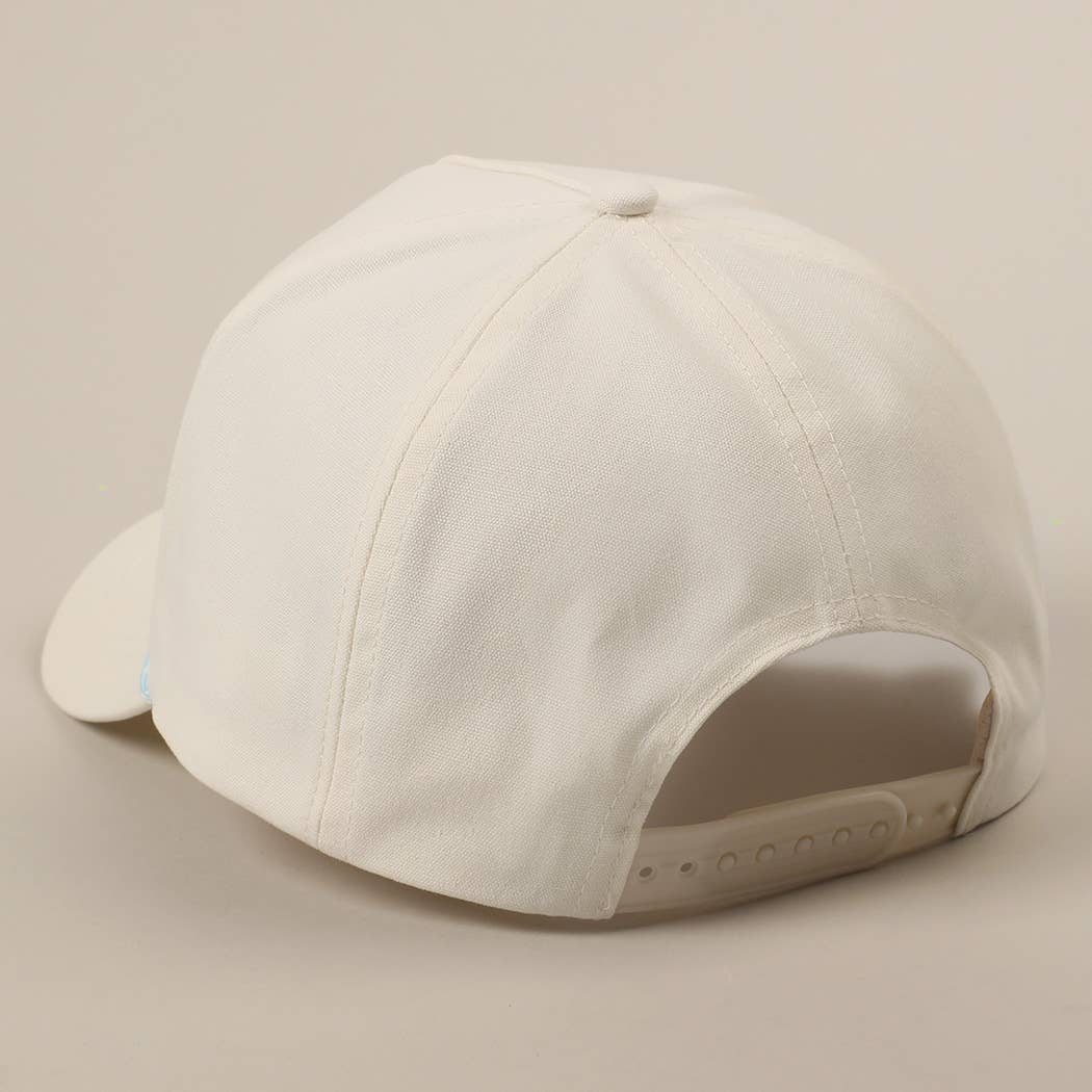 Made in USA Patch Trucker Hat | Embroidered Patriotic Snapback Cap