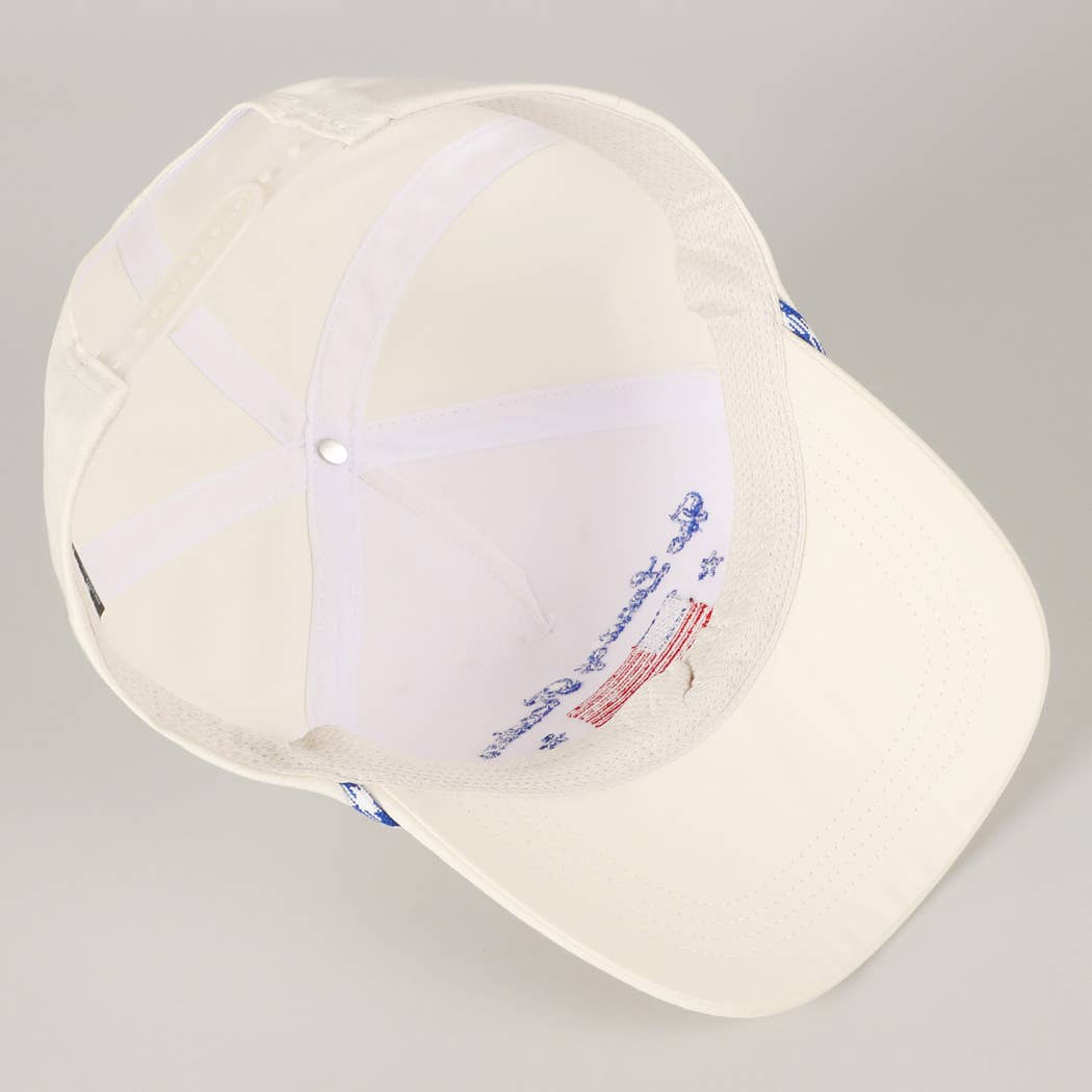 Land of Freedom American Flag Trucker Hat | Embroidered Patriotic Cap
