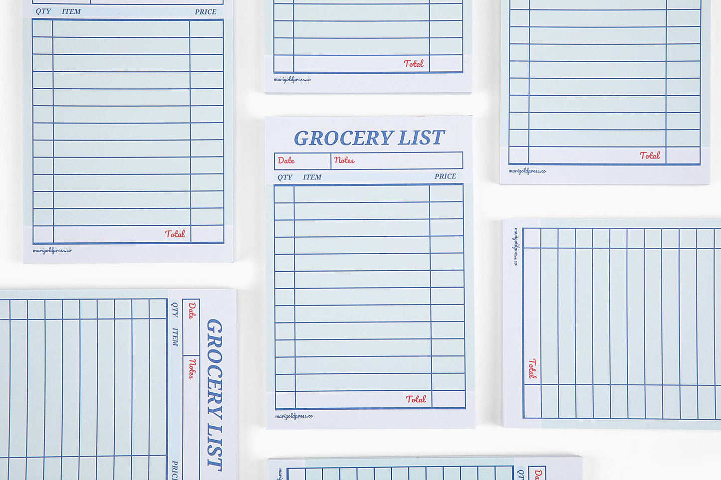 Guest Check Notepad Grocery List | Retro Diner To Do List Pad