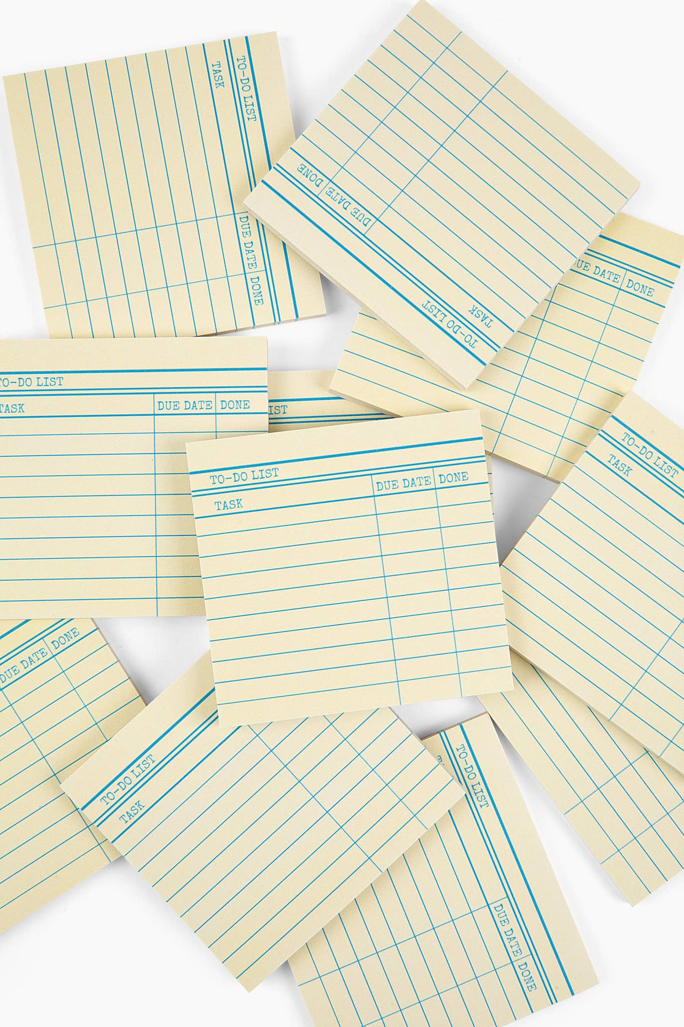 Library Card Sticky Notes | Yellow Vintage Reader Post-it® Pad