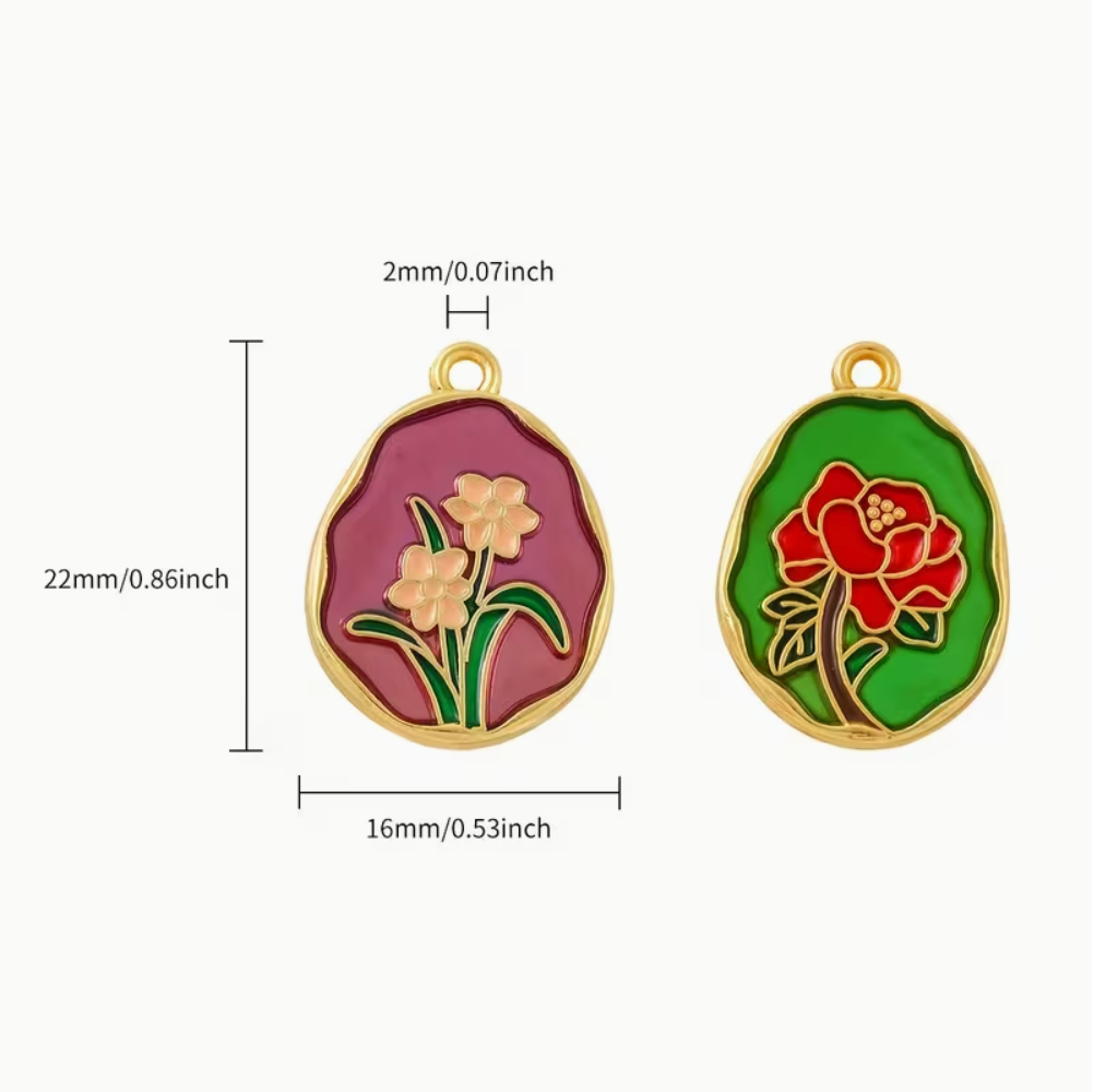 Dainty Flower Pendant