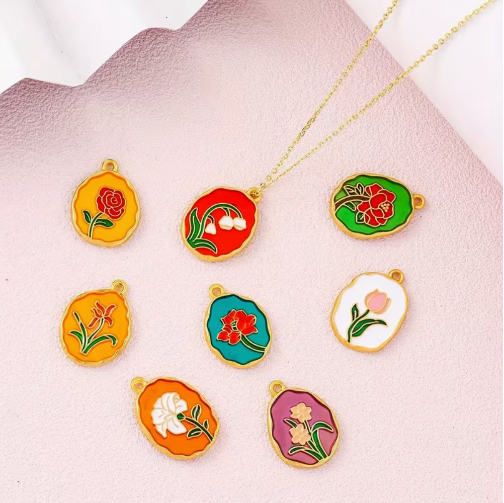 Dainty Flower Pendant
