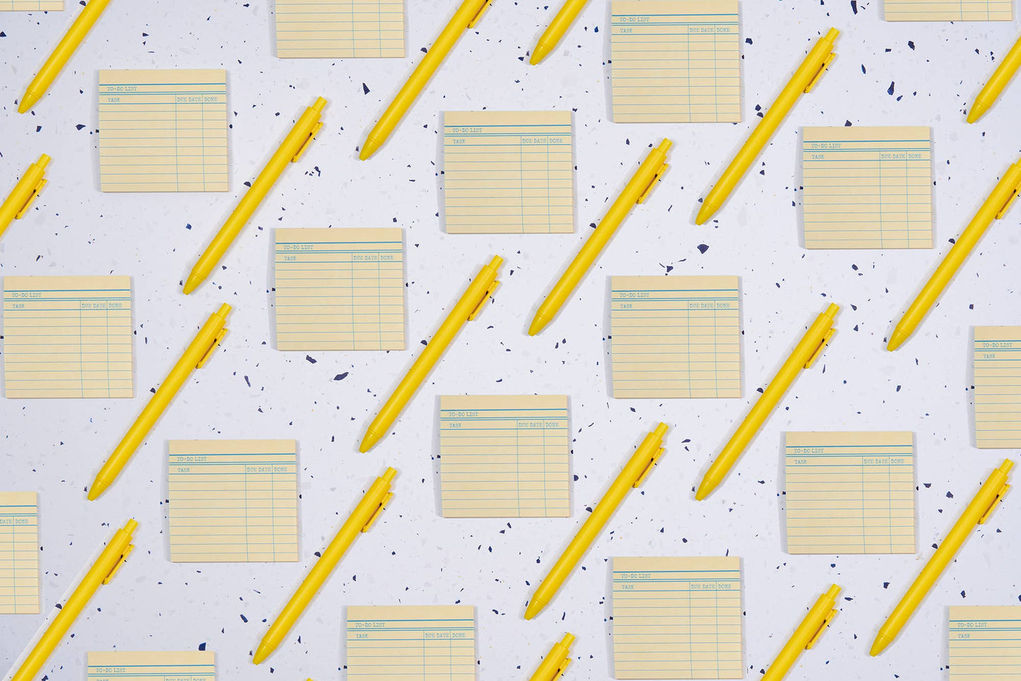 Library Card Sticky Notes | Yellow Vintage Reader Post-it® Pad